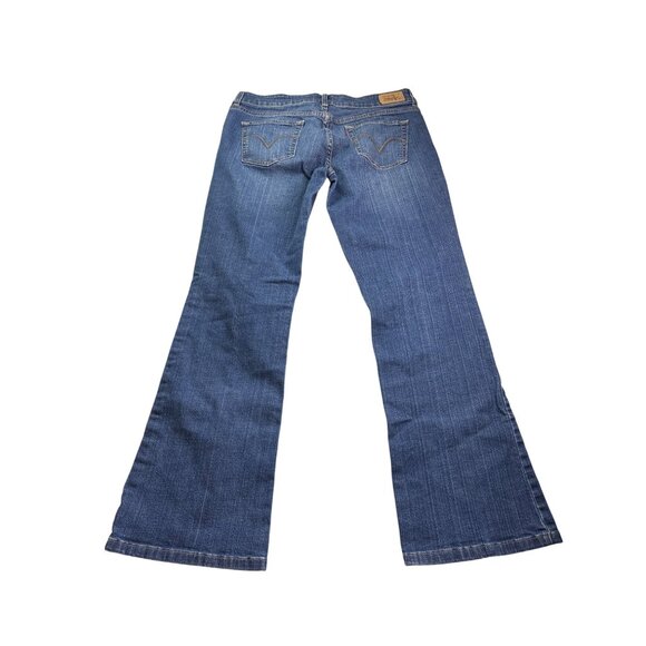 Levis' Womens Slender Boot Cut 526 Jeans Size 12 Medium Wash - Picture 2 of 4